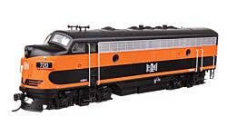 Walthers Mainline 910-21401 HO EMD F7 A-B B&LE #720A/720B Sound