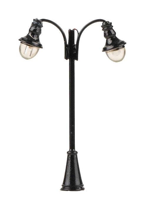 Faller 272226 N Scale LED Double Arc Luminaires Lamp, Cold White