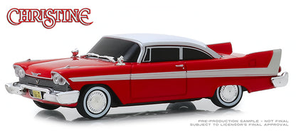 Greenlight 86575 1/43 1958 Plymouth Fury Evil Version, Christine