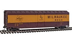 Walthers Trainline 931-1405 HO Boxcar - Milwaukee Road #16496