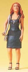 Preiser 45509 G Scale Pedestrian Young Woman Standing