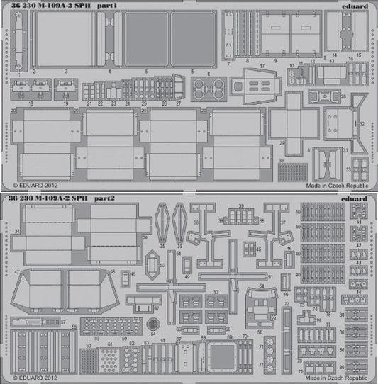 Eduard 36230 1/35 Armor- M109A2 SPH for KIN