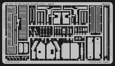 Eduard 35495 1/35 Warrior MCV for ACY Photo Etch Detail Set