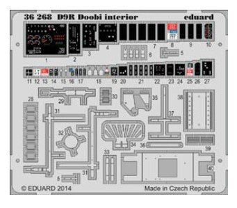 Eduard 36268 1/35 Armor Doobi Interior for MGK (Painted)