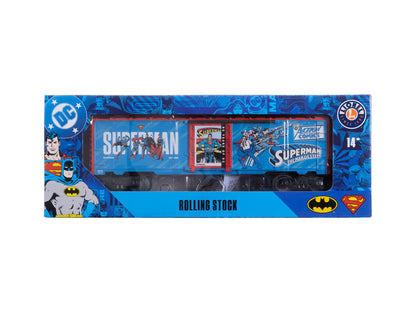 Lionel 6-2528140 O Gauge DC 90th - Superman Boxcar