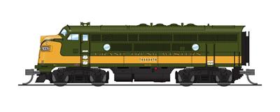 Broadway Limited 6845 N Emd F3A Gtw 9013 W/Sd