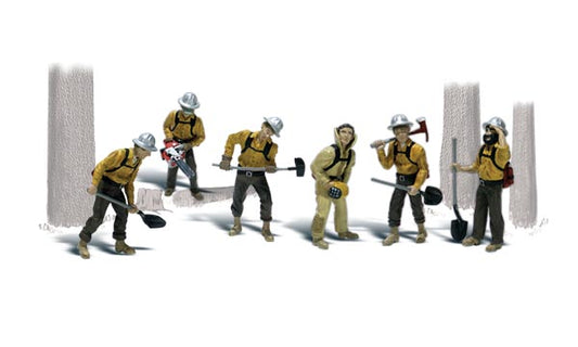 Woodland Scenics A1919 HO Scale Smoke Jumpers