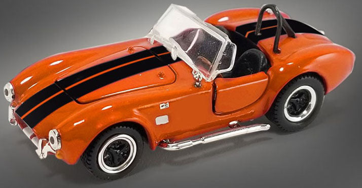 Acme SC-705-O 1/64 1965 Shelby Cobra 427 S/C – Orange Diecast Model