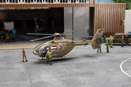 Faller 131022 HO Scale Airbus EC135 Military Helicopter - Kit -- German Army