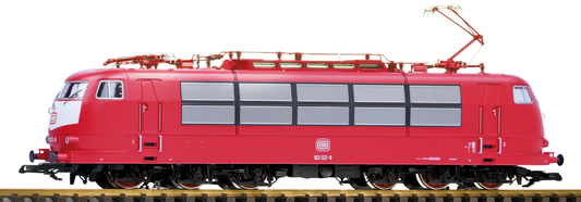 Piko 37441 G Scale DB BR103 Electric Loco, Orient Red w/Bib