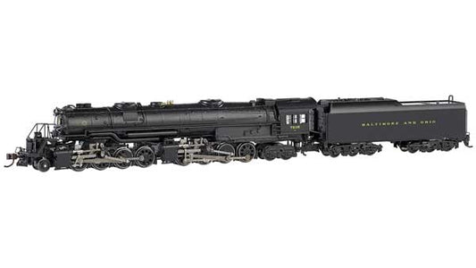 Bachmann 80856 N Scale Class EM-1 2-8-8-4 Early Large Dome - Econami Sound and DCC - Spectrum(R) -- Baltimore & Ohio 7618 (black)