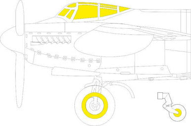 Eduard EX938 1/48 Mask Mosquito B Mk.IV / PR Mk.IV TFace for Tamiya
