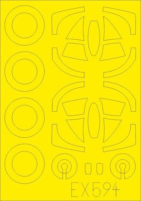 Eduard EX594 1/48 Mask Aircraft- A4F TFace for HBO