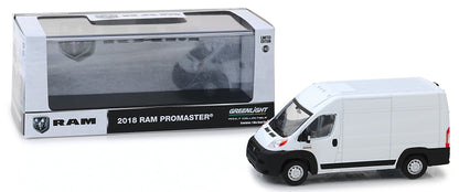 Greenlight 86152 1/43 2018 Ram ProMaster 2500 Van, Bright White