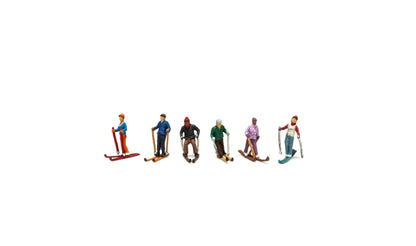 Woodland Scenics A1967 All Scale HO- Snow Skiers