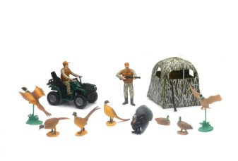 New Ray 76335B 1/24 Scale Fowl Hunting Playset Playset