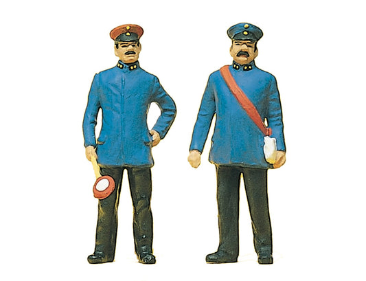 Preiser 45010 G Scale German State Railways DR Staff (2)