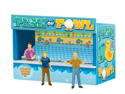 Lionel 6-2330050 O Gauge Midway Game 3-Pack with Figures