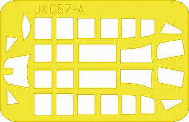Eduard JX057 1/32 SBD-1/2 Dauntless Masking Sheet for Trumpeter