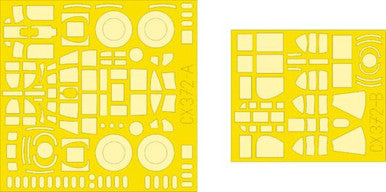 Eduard CX372 1/72 Mask Lancaster B Mk.II for Airfix Canopy Mask Set