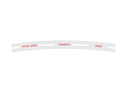 Peco OOT30 HO Scale Tracksetta Track Laying Template