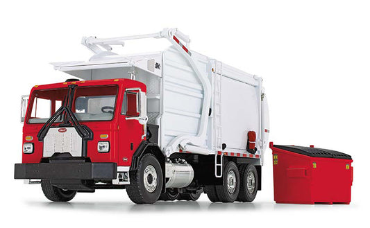 First Gear 10-4335 1/34 Peterbilt 520 Refuse Truck, Red/White