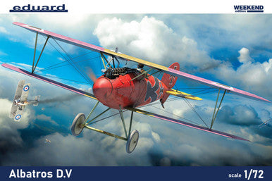 Eduard 7406 1/72 Albatros D V German BiPlane Fighter (Plastic Kit)
