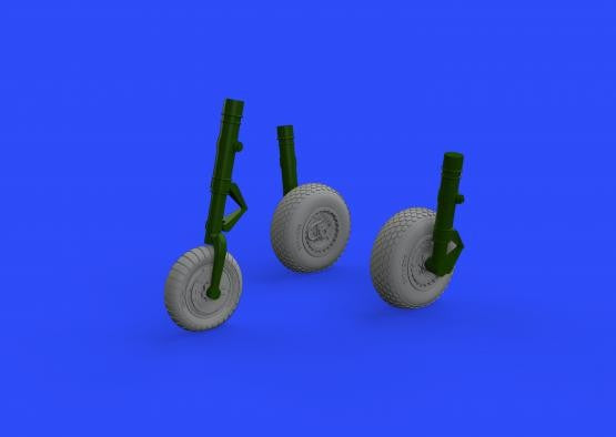 Eduard 672159 1/72 Aircraft- Me262 Wheels for ARX (Resin)