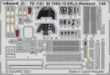 Eduard FE1191 1/48 Bf 109G-10 ERLA Weekend for EDUARD