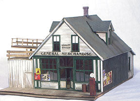 Banta Model Works 109 HO Scale Ophir General Merchandise Kit