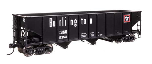 Walthers Mainline 910-56744 HO Scale 70-Ton AAR Hopper RTR CB&Q #173141
