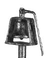 Cal Scale 322 Ho Diesel Bell W/Braket