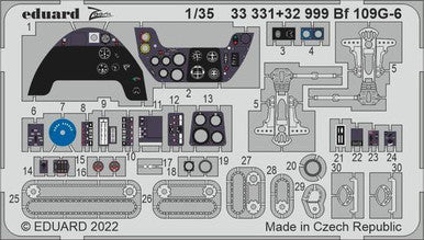 Eduard 33331 1/35 Bf 109G-6 for Border Model