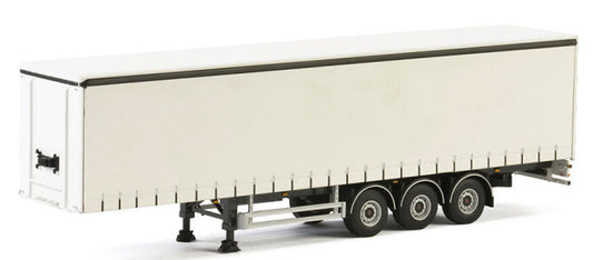 WSI 03-1068 1/50 Scale Curtainside 3-Axle Trailer