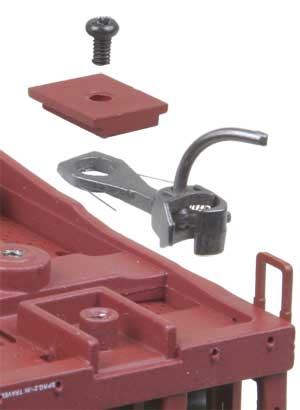 Kadee 146 HO Whisker Coupler Metal Long 25/64" Centerset Shank