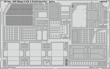 Eduard 36263 1/35 ATF Dingo 2 GE a PatSi Interior for RMG