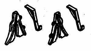 Details West 119 HO Scale Diesel Parts -- Rerail Frog Set (Right & Left)