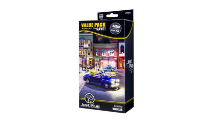 Woodland Scenics JP5907 HO Scale Cruising Vehicle Value Pack