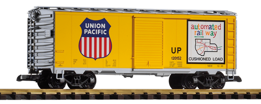 Piko 38831 G Scale UP Steel Boxcar #120152, Armour Yellow