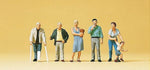 Preiser 10454 HO Scale Pedestrians Passers By