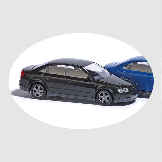 Busch 89132 HO Scale Audi A4 Sedan, Black, Assembled