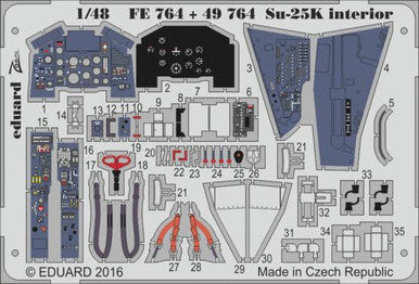 Eduard FE764 1/48 Su-25K Interior for SM?R