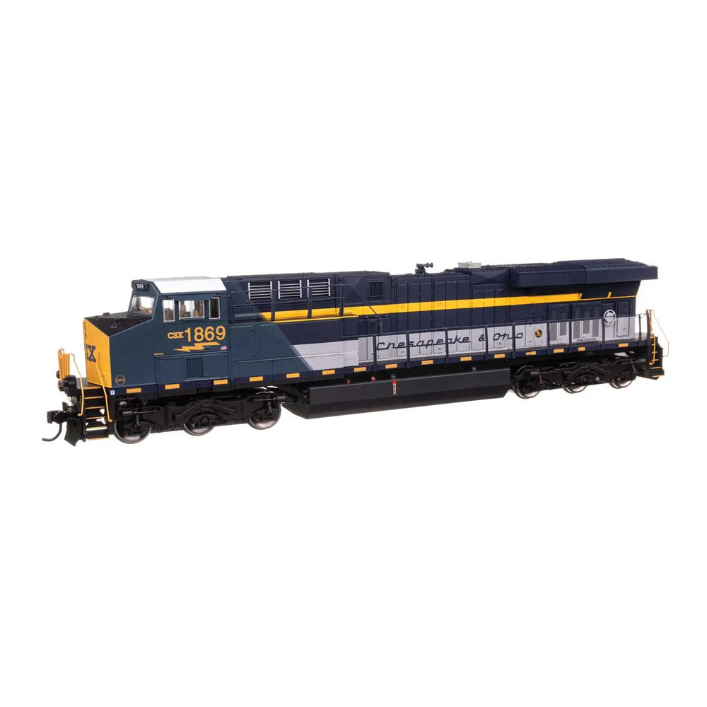 walthers mainline 910 10226 ho scale ge es44ac gevo standard dc csx 1869