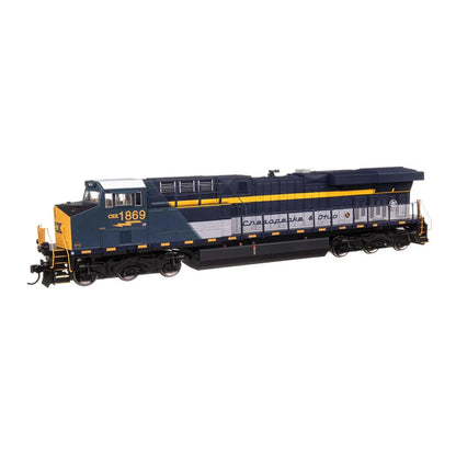 walthers mainline 910 10226 ho scale ge es44ac gevo standard dc csx 1869