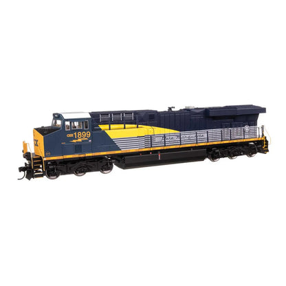 walthers mainline 910 10227 ho scale ge es44ac gevo standard dc csx 1899