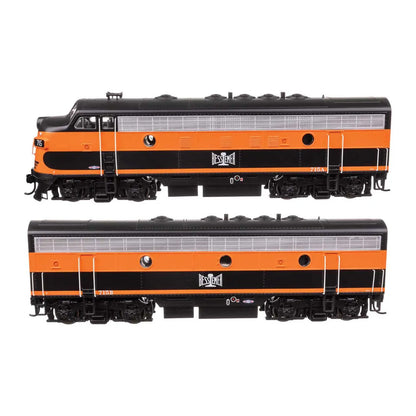 Walthers Mainline 910-11400 HO EMD F7 A-B - B&LE #715A/715B