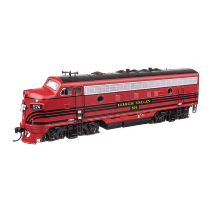 walthers mainline 11409 ho scale emd f7 a standard dc lehigh valley 574