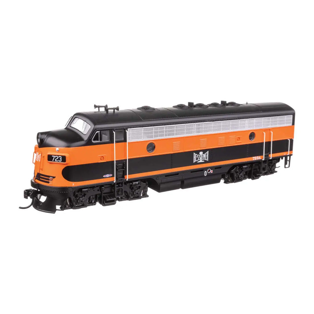 walthers mainline 21403 ho scale emd f7 a esu sound and dcc bessemer lake
