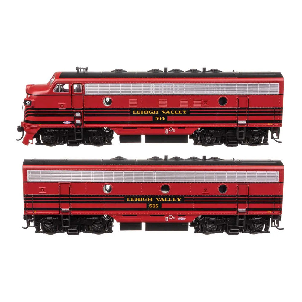 walthers mainline 21406 ho scale emd f7 a b set esu sound and dcc lehigh va