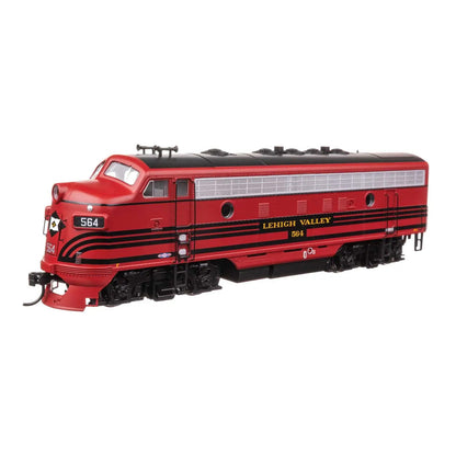 Walthers Mainline 910-21406 HO EMD F7 A-B Lehigh Valley #564/565 Sound